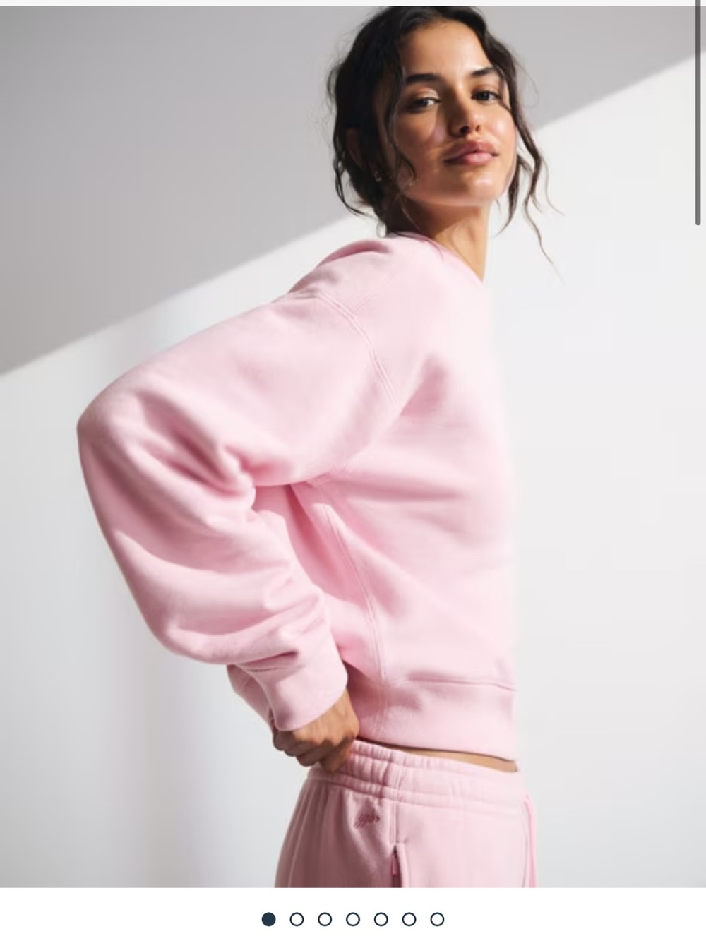 Abercrombie & Fitch Pink YPB Crewneck Sweatshirt - Picture 2 of 6